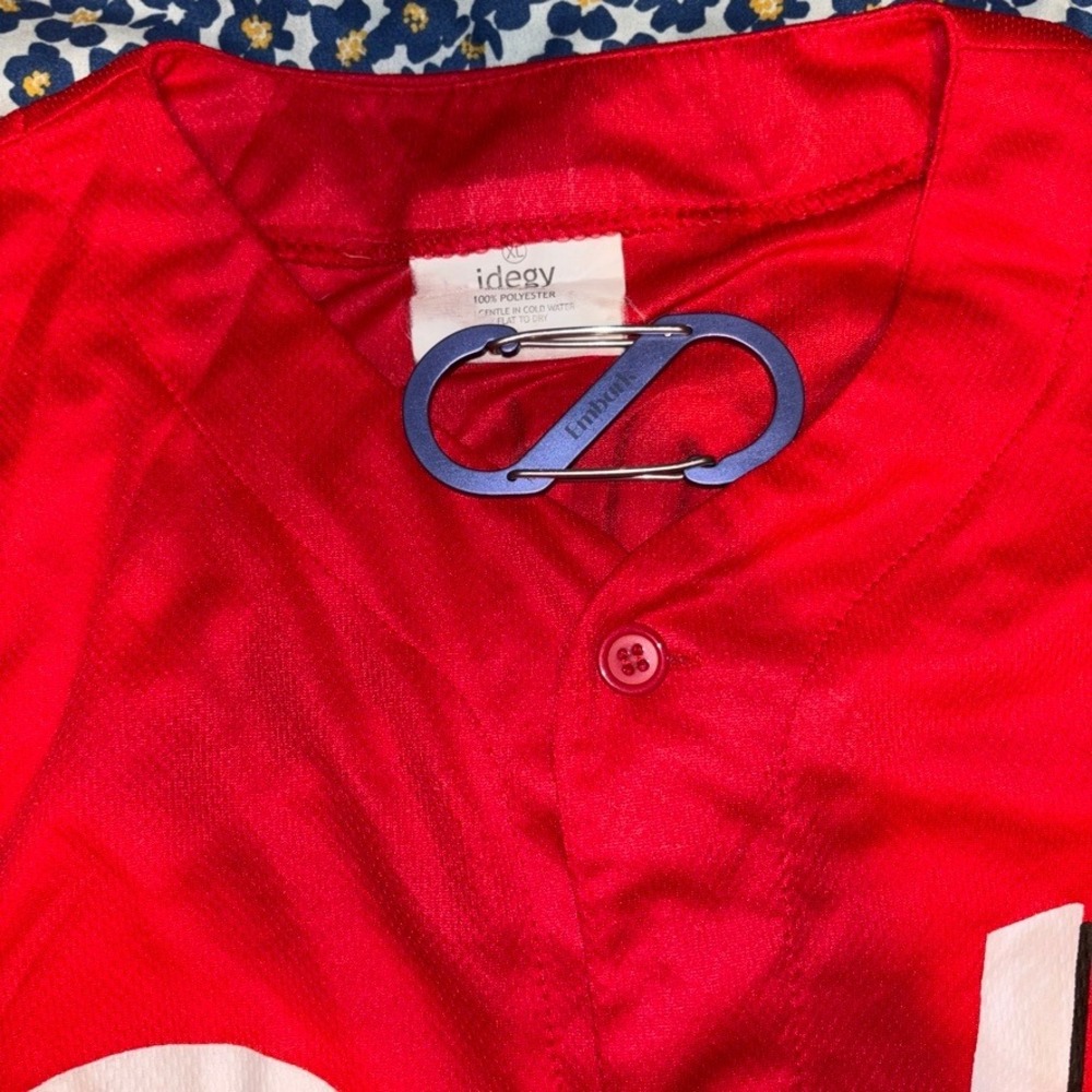Idegy Cincinnati Reds Baseball Jersey XL Red Black MLB